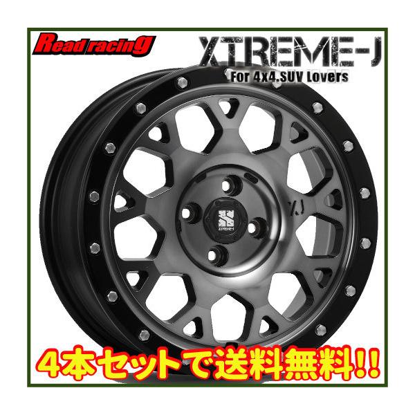 MLJ Xtreme XJ04 16インチ5.5j-5 4本セットジムニーシエラ ジムニーシエラ JB74専用 エクストリーム ジェイ XJ04(サテンBK