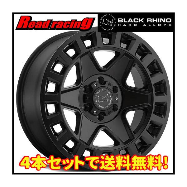BLACK RHINO YORK 17X9.0J 6H/139.7 +12 4本SETで￥172,400 全国送料 