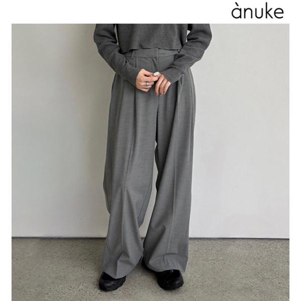 パンツ anuke Quilting Line Pants anuke（アンヌーク）の「Quilting Line Pants（スウェットパンツ