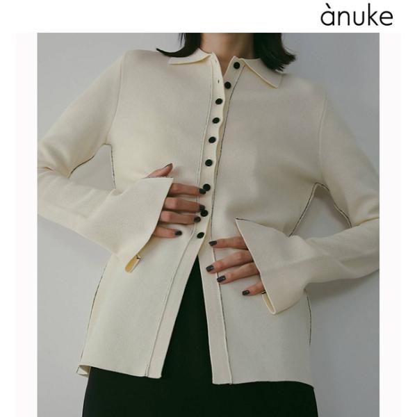 anuke（アンヌーク） 【SOLD OUT】anuke Linking Knit Shirts 62610521