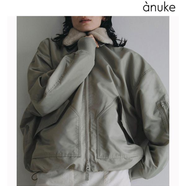 anuke（アンヌーク） 予約商品/anuke MA-2 Flight Jacket 62620201 9
