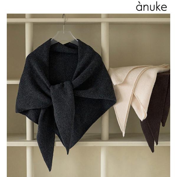 anuke（アンヌーク） 予約商品/anuke Knit Triangle Scarf 62621013 9