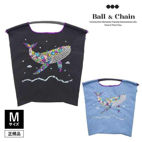 【タグ付　未開封】Ball ＆ Chain( FLOWER WHALE (L) Ball & Chain Tote Bag FLOWER WHALE (L) – unexpected store