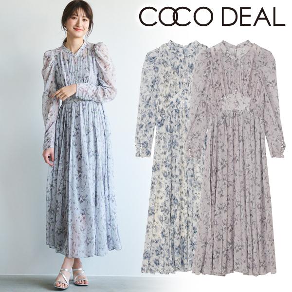 SALE40%OFF／即日発送/COCODEAL ココディール シフォンフラワー 