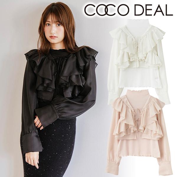 ココディール 即日発送(火曜除く)/COCODEAL オーガンジーボレロ ココディール 即日発送(火曜除く)/COCODEAL オーガンジーボレロ