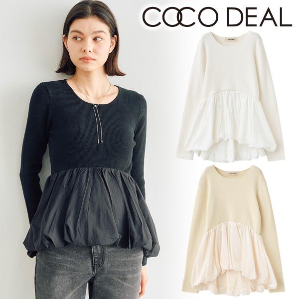 ココディール 即日発送(火曜除く)/COCODEAL 布帛ドッキング ココディール 即日発送(火曜除く)/COCODEAL 布帛ドッキング