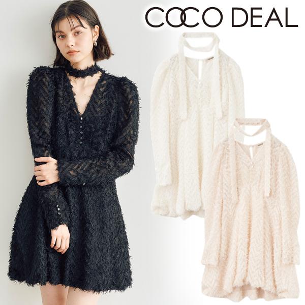 ココディール GWも即日発送/COCODEAL ジャカードペプラム ココディール GWも即日発送/COCODEAL ジャカードペプラム