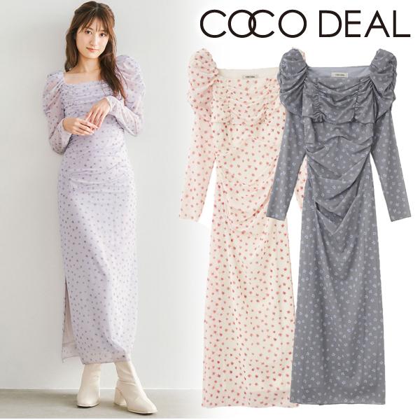 ココディール 【SOLD OUT】COCODEAL フラワーチュールギャザー ココディール 【SOLD OUT】COCODEAL フラワーチュールギャザー