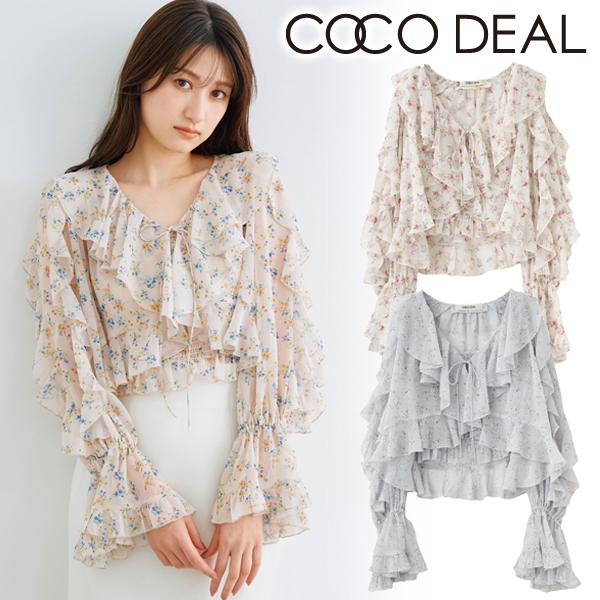 ココディール 再入荷/GWも即日発送/COCODEAL フラワープリント ココディール 再入荷/GWも即日発送/COCODEAL フラワープリント
