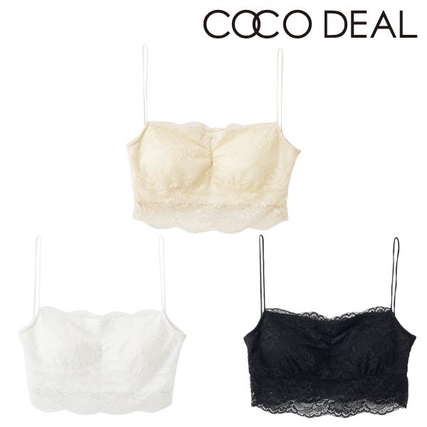 ココディール 即日発送(火曜除く)/COCODEAL レースキャミカップ