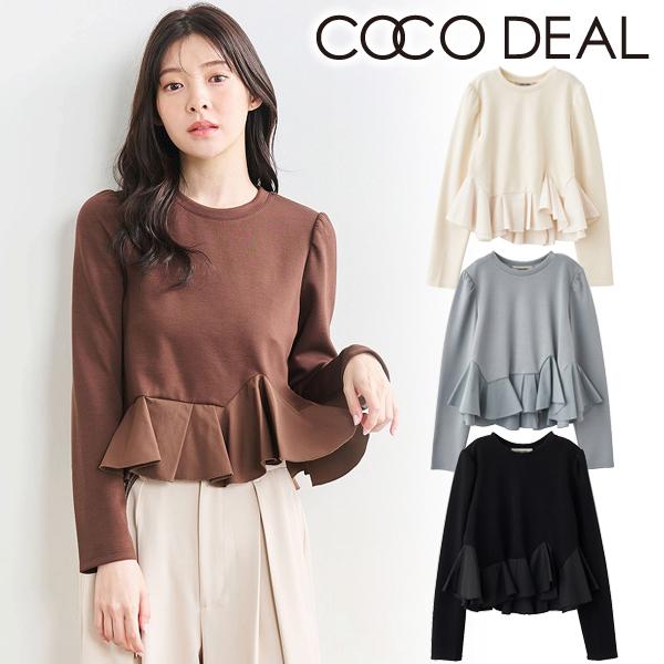 新品　ココディール　アシメペプラムブラウス COCO DEAL) アシメペプラムブラウス | puakoの店長ブログ