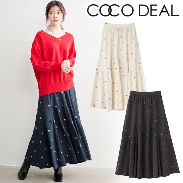 ココディール（COCO DEAL） 【SOLD OUT】COCODEAL フラワー/スター刺繍