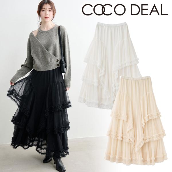 COCO DEAL ティアードフリルスカート ティアードフリルスカート｜PETAL ONLINE（ペタルオンライン）