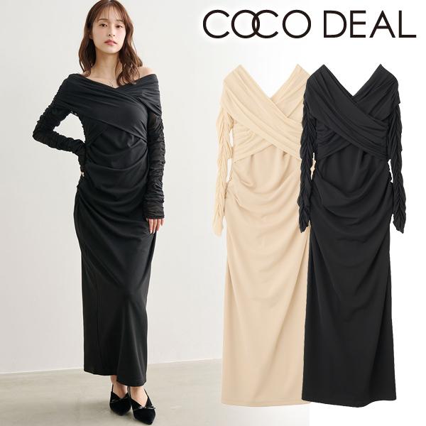 ココディール（COCO DEAL） 【SOLD OUT】COCODEAL ギャザードレープ