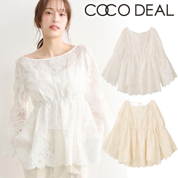 ココディール（COCO DEAL） 【SOLD OUT】COCODEAL フラワー刺繍
