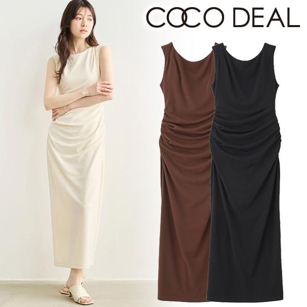 即日発送/COCODEAL ココディール バックシャンカットソーワンピース 76525581  26FW 2026秋冬 キャンセル返品不可