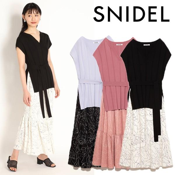期間限定15 Off Snidel スナイデル ニット プリントスカートset Swno04 ss新作 Dngadvocacia