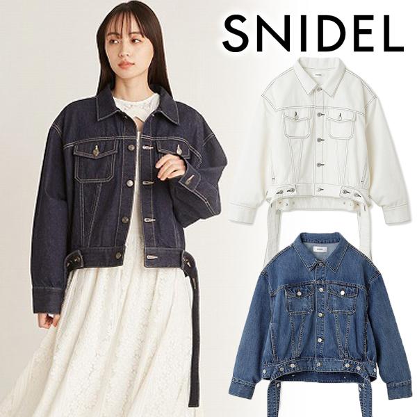 SALE50%OFF／土日も即日発送/SNIDEL スナイデル デニムジャケット