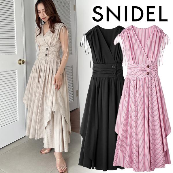 期間限定10%OFF／即日発送/SNIDEL スナイデル カシュクールシャツ