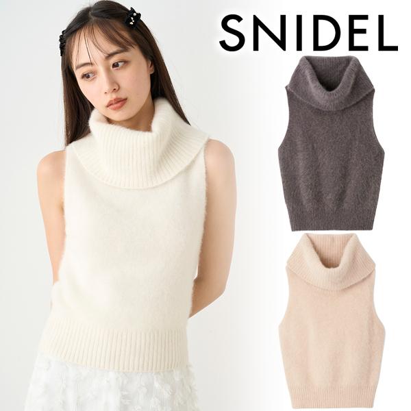 SOLD OUT】＼期間限定12%OFF／SNIDEL スナイデル フォックスアルパカ 