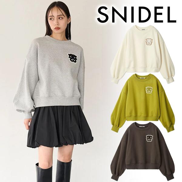 SOLD OUT】＼期間限定10%OFF／SNIDEL スナイデル Sustainableワッペン 
