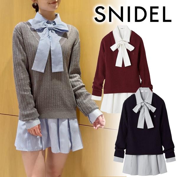 SNIDEL（スナイデル） ＼PRE SALE40%OFF／即日発送/SNIDEL シャツ