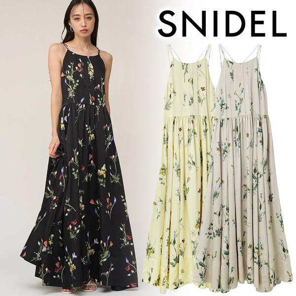 SNIDEL（スナイデル） ＼期間限定10%OFF／即日発送/SNIDEL ボタニカル