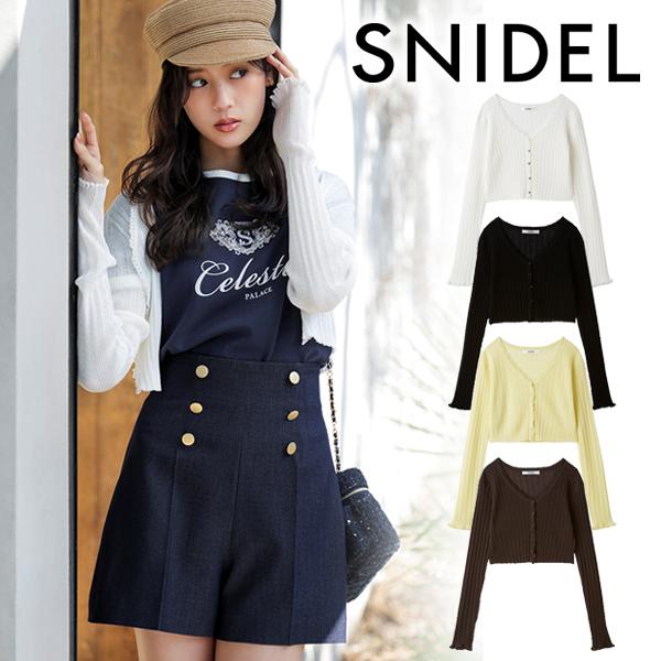 SNIDEL（スナイデル） ＼期間限定10%OFF／予約商品/SNIDEL レース