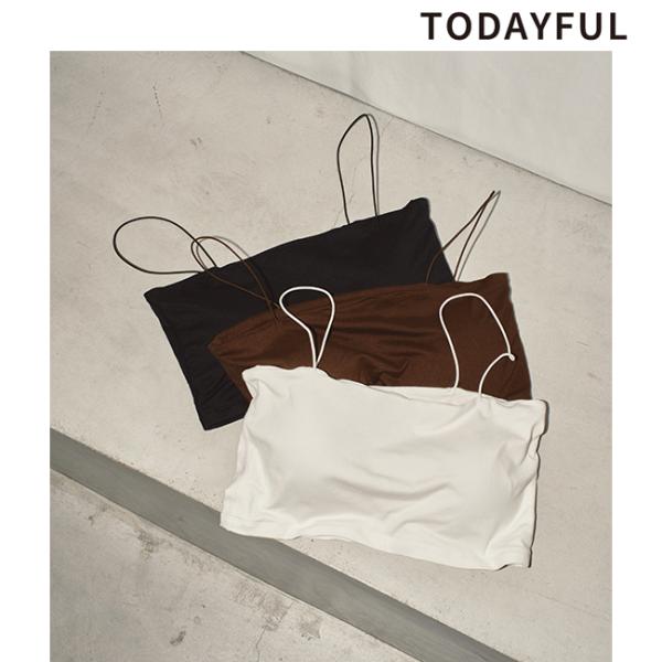 土日祝も即日発送/TODAYFUL トゥデイフル Cupin Flatseam Bratop 12610622 ネコポス送料無料 キャンセル返品不可