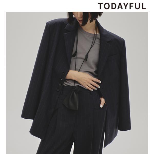 TODAYFUL 即日発送/TODAYFUL トゥデイフル Stripe Over Jacket
