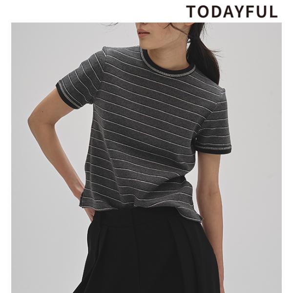 TODAYFUL Border Ringer Tee チョコ 完売 タグ有り F TODAYFUL Border Ringer Tee チョコ 完売 タグ有り F - メルカリ