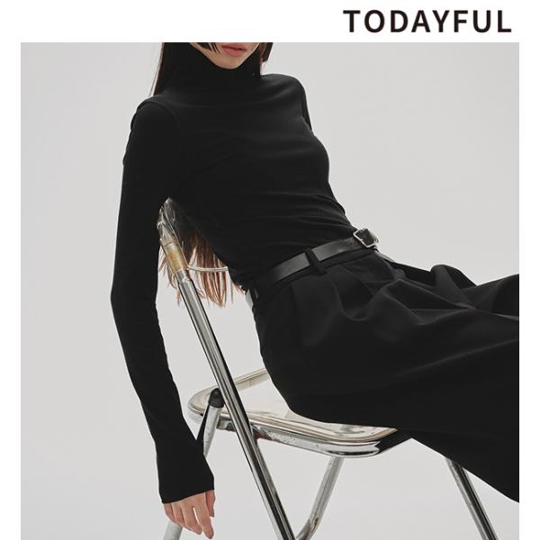 TODAYFUL 土日も即日発送/TODAYFUL トゥデイフル Powdery Turtle Tops