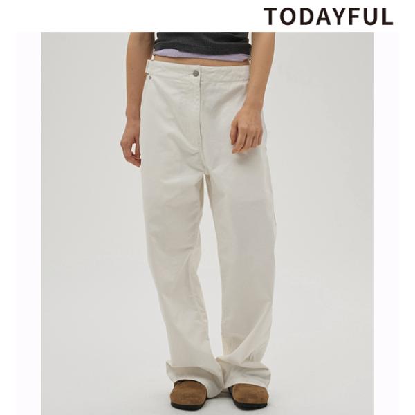 TODAYFUL 新品タグ付き　Boyfriend Cotton Pants TODAYFUL 【SOLD OUT】TODAYFUL トゥデイフル Boyfriend Cotton Pants