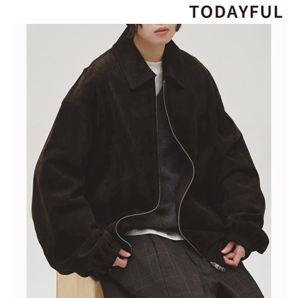 TODAYFUL 予約商品/TODAYFUL トゥデイフル Suede Zip Blouson 12620204