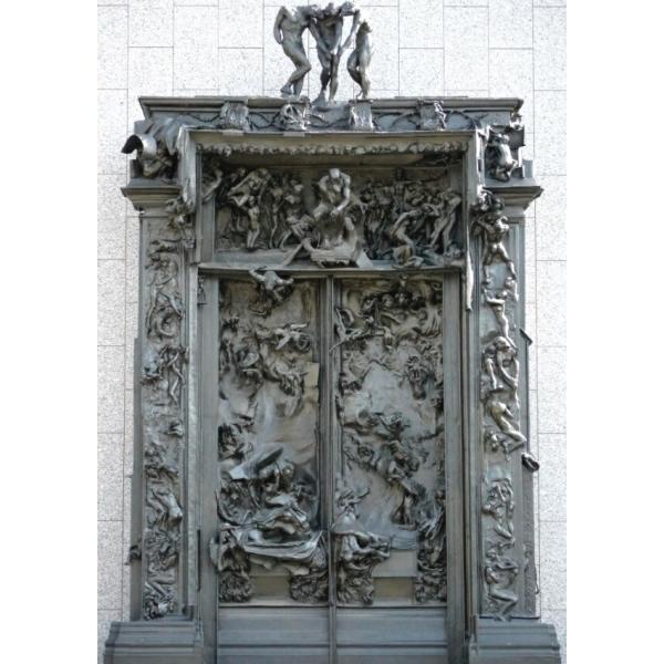 絵画風 壁紙ポスター (はがせるシール式) オーギュスト・ロダン 地獄の