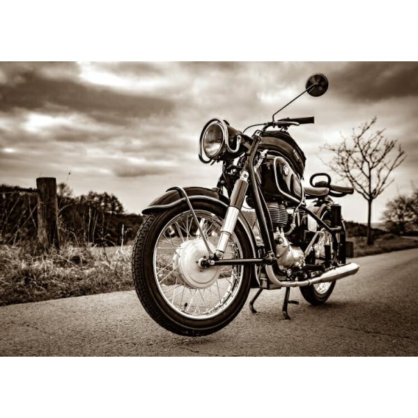 絵画風 壁紙ポスター (はがせるシール式) BMW R26 250cc 1955年 絵画風 壁紙ポスター (はがせるシール式) BMW R26 250cc 1955年