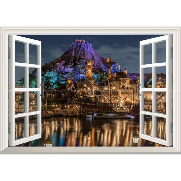 パノラマ窓仕様 ディズニーシー ディズニーリゾート 壁紙ポスター 003ms1 Datum Az