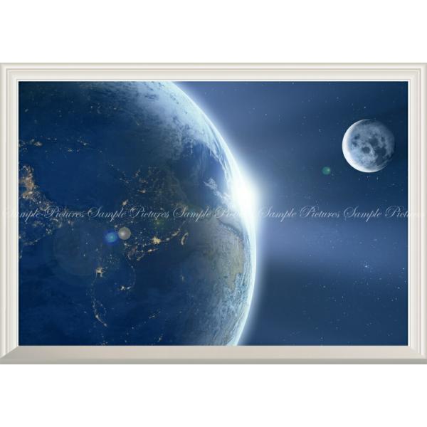 絵画風 壁紙ポスター はがせるシール式 地球 月 銀河系 宇宙 天体 神秘 癒し 扉なし窓仕様 キャラクロ Ert 002na2 版 594mm 4mm 日本製 Ert 002na2 レアルインターショップ 通販 Yahoo ショッピング