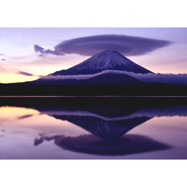 逆さ富士の風景 パステル画 原画 Amazon.co.jp: 富士山絵画 油絵 風景画 河口湖からの逆さ富士 P2