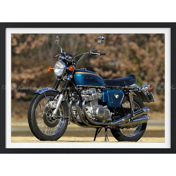 絵画風 壁紙ポスター (はがせるシール式) ホンダ ドリーム CB750