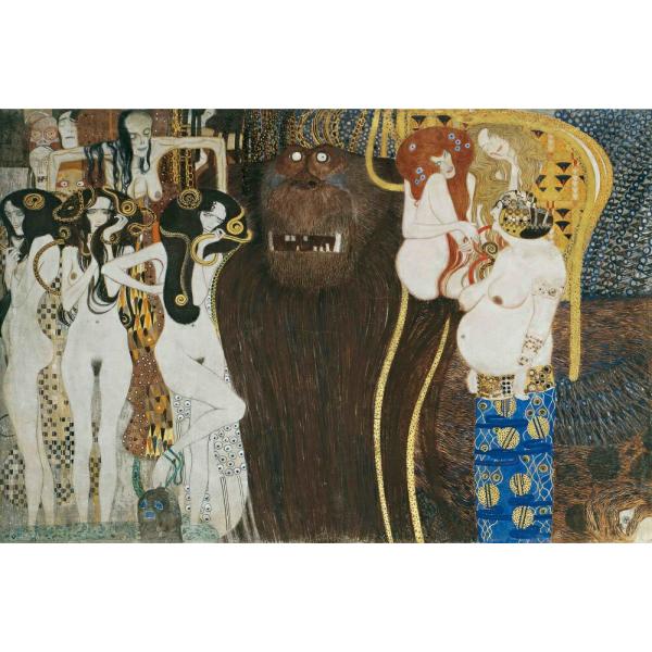 絵画風 壁紙ポスター グスタフ クリムト ベートーヴェンフリーズ 1902年 アール ヌーヴォー キャラクロ K Klt 024s2 603mm 402mm Buyee Servis Zakupok Tretim Licom Buyee Pokupajte V Yaponii
