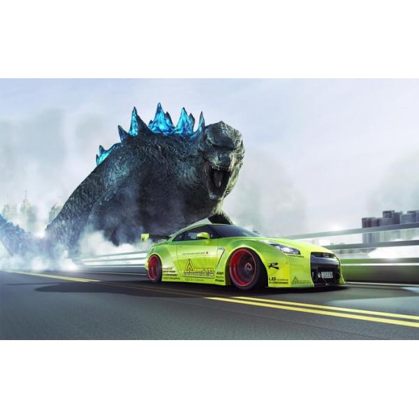 絵画風 壁紙ポスター 日産 Gt R R35 Liberty Godzilla チューニングカー ゴジラ ニッサン キャラクロ Nr35 040w2 ワイド版 603mm 376mm Buyee Buyee Japanese Proxy Service Buy From Japan Bot Online