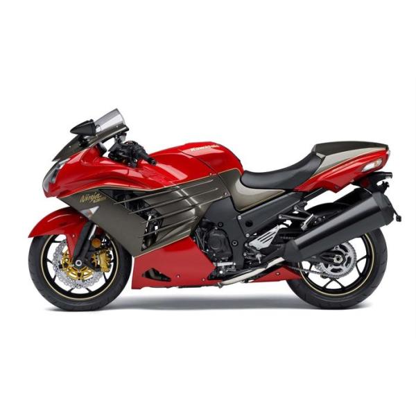 あ絵30*30cm 絵画風 壁紙ポスター (はがせるシール式) US カワサキ Ninja ZX-14R
