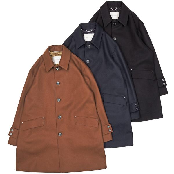 MACKINTOSH HUMBIE ライトメルトンウールPコート Mackintosh（マッキントッシュ） メルトンコート HUMBIE ハンビー