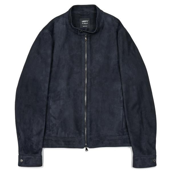 EMMETI（エンメティ）JURI ゴートスエード ライダースジャケット