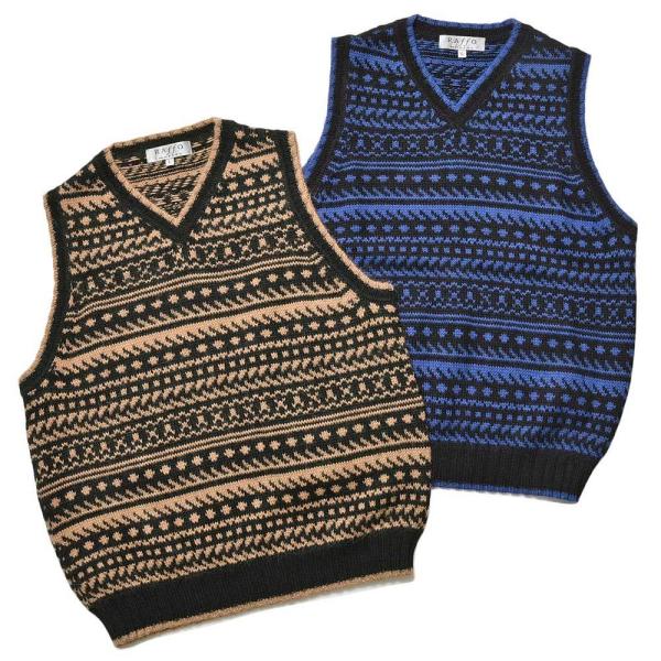 RAffa MOLINA ラッファモリーナ アルパカ Vネック ニットベスト : ring