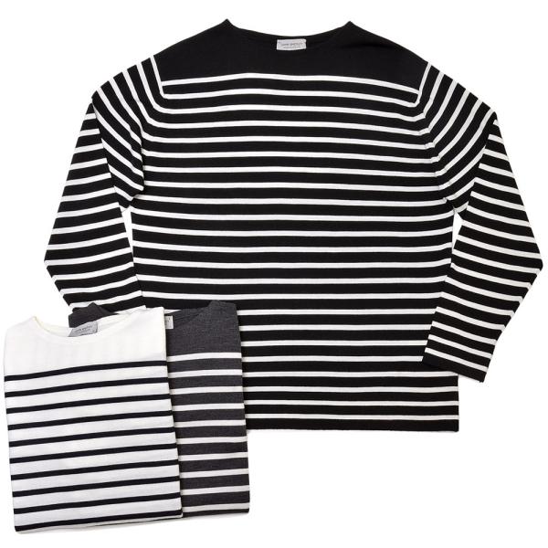 JOHN SMEDLEY ジョンスメドレー A4474 メリノウール 24ゲージ ボーダー