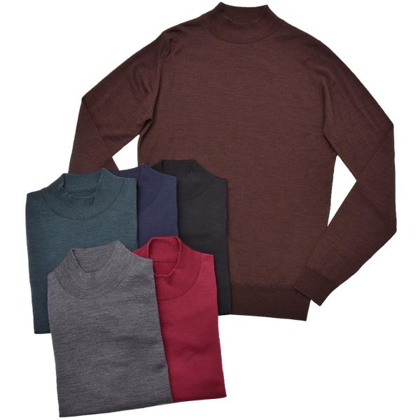 JOHN SMEDLEY（ジョンスメドレー）HARCOURT 30ゲージウール モック