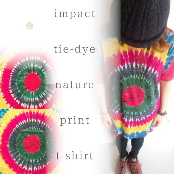 カラフル　タイダイ　半袖Tシャツ　ユニセックス　tie-dye　Tシャツ　アジアン　ヨガ　フェス　メンズ　レディースファッション