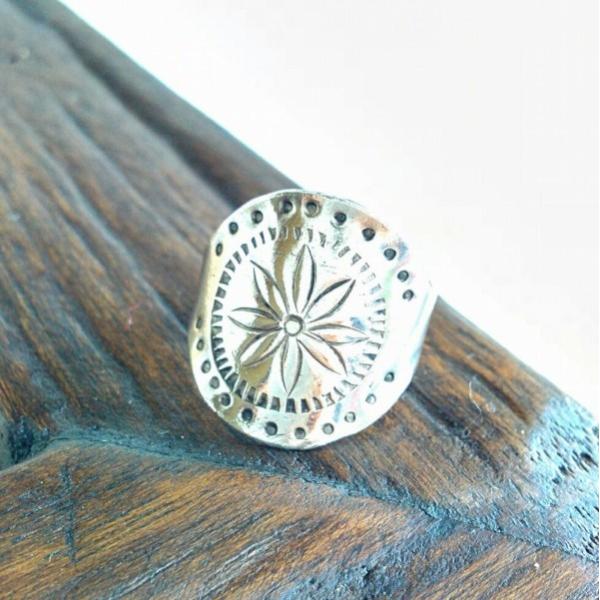 ハンドメイド 民族系 シルバーリング rg111_1.jpg